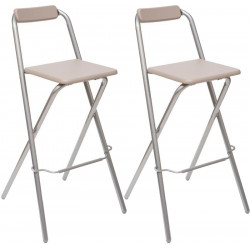 Lot de 2 tabourets bar déco...