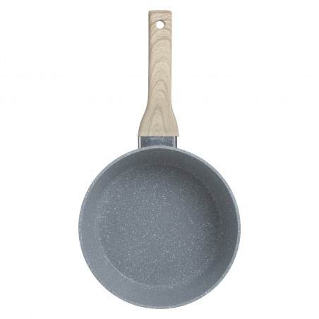 Poêle aluminium forgé "Cuisson Nature" 30 cm Secret de Gourmet