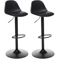Lot de 2 tabourets bar déco...