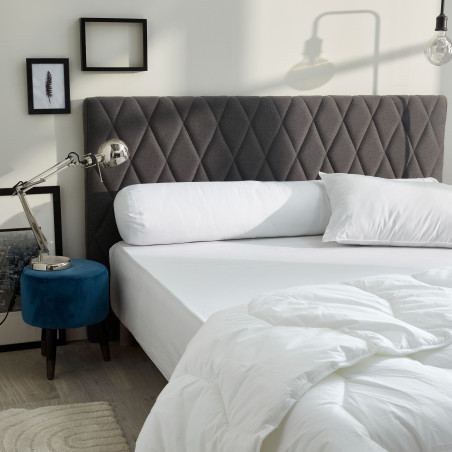 Polochon lit 140 x 190 cm Gamme Polycoton "Confort" traité Anti Acarien Soft & care Blanrêve