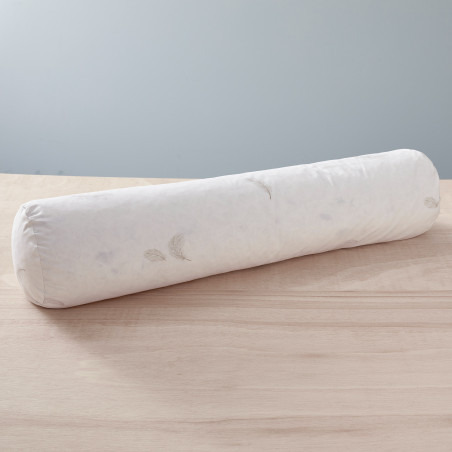 Polochon pour lit 90 Gamme Naturelle "Prestige" plumes véritables confort moelleux Blanrêve