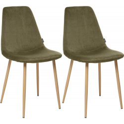 Lot de 2 chaises style...
