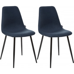Lot de 2 chaises style...