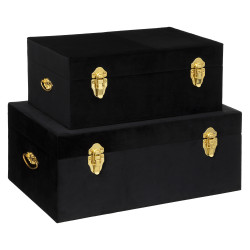 Lot de 2 malles "Night"...