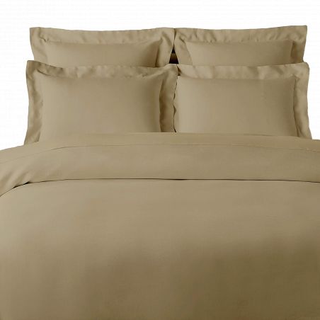 Taie de traversin 100% "Satin de coton Peigné" / 80 fils /cm²