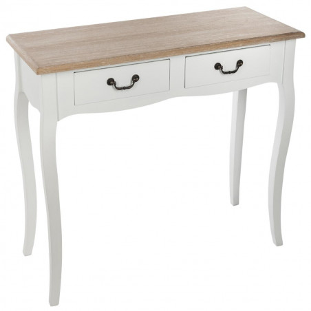 Console déco 2 tiroirs "Chrysta" Atmosphera