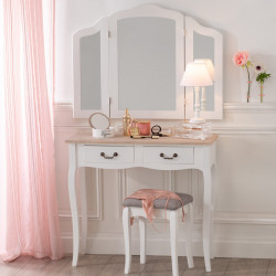Console déco 2 tiroirs "Chrysta" Atmosphera