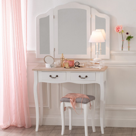 Console déco 2 tiroirs "Chrysta" Atmosphera