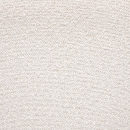 Fauteuil Style Rétro "Amza" Bouclette Blanc Atmosphera