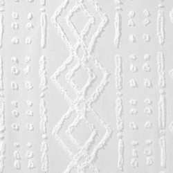 Voilage Jacquard "Sama" tamisant 140 x 240 cm Atmosphera