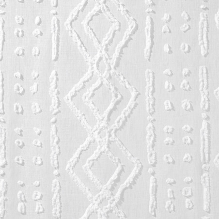 Voilage Jacquard "Sama" tamisant 140 x 240 cm Atmosphera