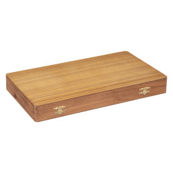 Jeu backgammon en bois 36 x 40,5 cm Atmosphera