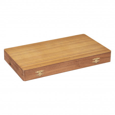 Jeu backgammon en bois 36 x 40,5 cm Atmosphera