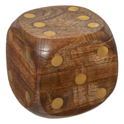 Jeu de dés en manguier et...