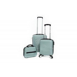 Lot de 2 Valises extensibles rigides + 30% de volume + Vanity - Lys Paris