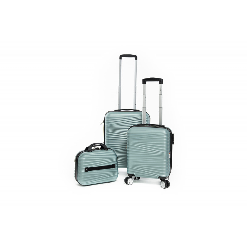 Lot de 2 Valises extensibles rigides + 30% de volume + Vanity - Lys Paris