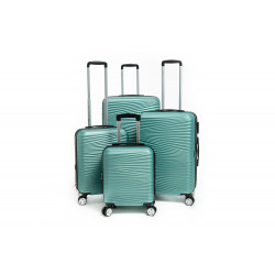 Lot de 4 Valises extensibles rigides + 30% de volume - Lys Paris