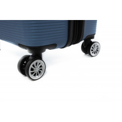 Lot de 4 Valises extensibles ABS rigides + 30% de volume - Lys Paris