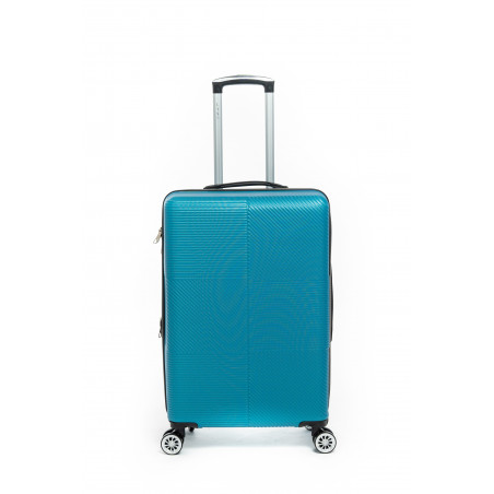 Lot de 4 Valises extensibles ABS rigides + 30% de volume - Lys Paris