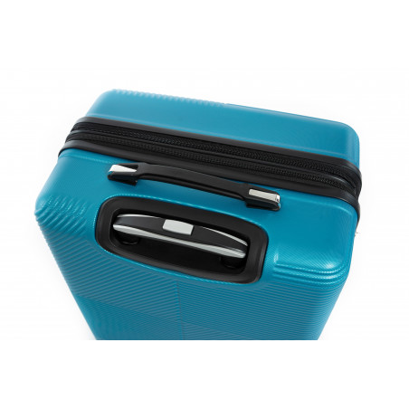 Lot de 4 Valises extensibles ABS rigides + 30% de volume - Lys Paris