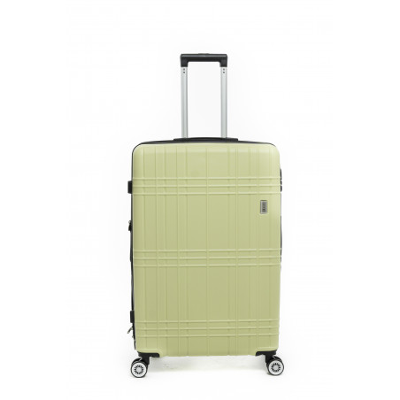 Lot de 4 Valises extensibles ABS rigides XXL + 30% de volume - Lys Paris