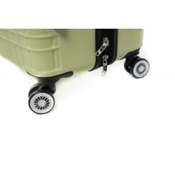 Lot de 4 Valises extensibles ABS rigides XXL + 30% de volume - Lys Paris