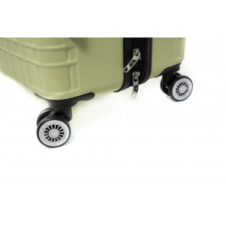 Lot de 4 Valises extensibles ABS rigides XXL + 30% de volume - Lys Paris