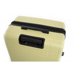 Lot de 4 Valises extensibles ABS rigides XXL + 30% de volume - Lys Paris