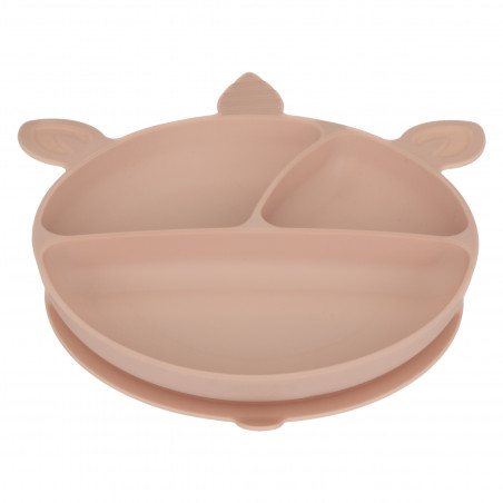 Ensemble 4 pièces repas silicone "Licorne" pour bébé Atmosphera