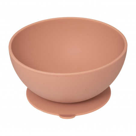 Ensemble 4 pièces repas silicone "Terracotta" pour bébé Atmosphera