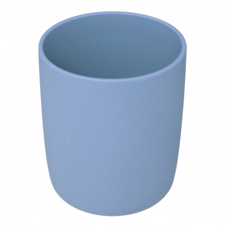 Ensemble 4 pièces repas silicone "Bleu" pour bébé Atmosphera