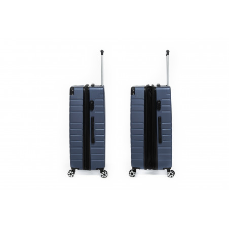 Lot de 4 Valises extensibles rigides XXL + 30% de volume - Lys Paris