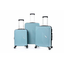 Lot de 3 Valises extensibles rigides + 30% de volume - Lys Paris