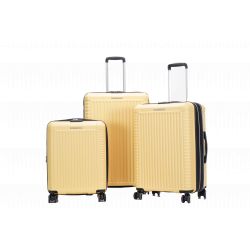Lot de 3 Valises extensibles rigides + 30% de volume - Lys Paris