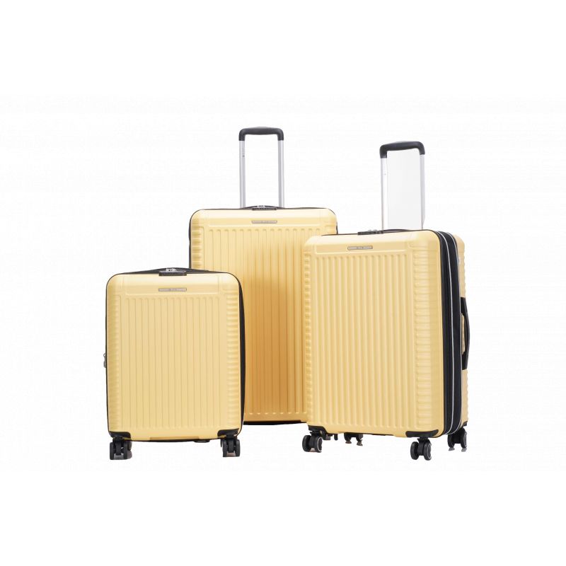 Lot de 3 Valises extensibles rigides + 30% de volume - Lys Paris