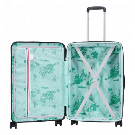 Lot de 3 Valises extensibles rigides + 30% de volume - Lys Paris