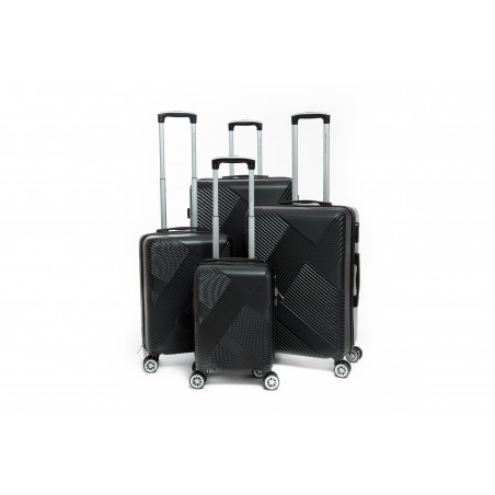 Lot de 4 Valises rigides "Ultra Light" Polycarbonate - Lys Paris