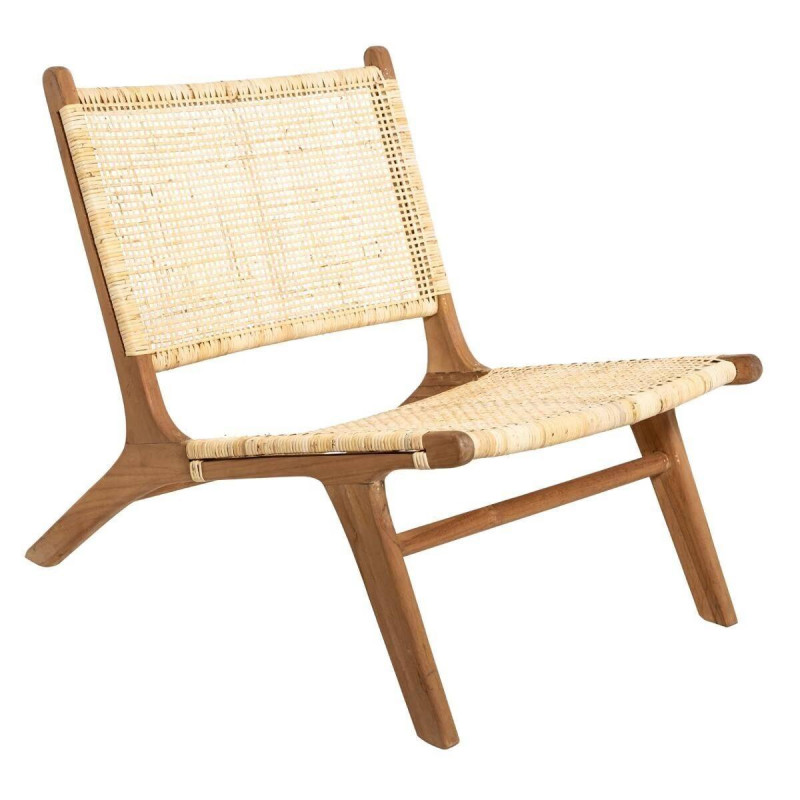 Fauteuil "Timor" Rotin & Teck Atmosphera