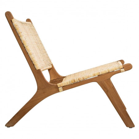 Fauteuil "Timor" Rotin & Teck Atmosphera