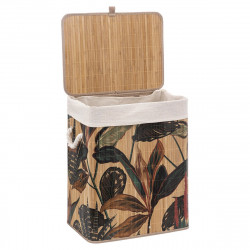 Panier à linge Bambou "Blackflora" ou "Palawan" 60 litres Atmosphéra