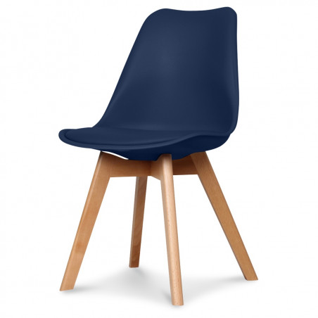 Lot de 2 chaises style scandinave "Scandy" Opjet