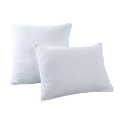 Lot de 2 protèges taies flanelle 50 x 70 cm / 100% Coton