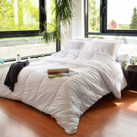 Couette anti transpirante 200 gr/m² 200 x 200 cm pour lit 120 x 190 cm