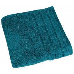 Drap de douche 70 x 130 cm Callisto 100% Coton peigné Longues Fibres. 660 gr/m² Vent du sud Cobalt