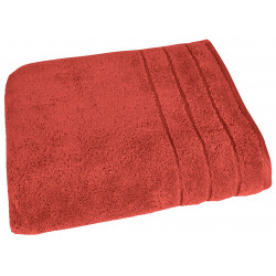 Drap de bain 95 x 140 cm Callisto 100% Coton peigné Longues Fibres. 660 gr/m² Vent du sud Cuivre