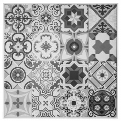 Toile carreaux 80 x 80 cm Atmosphera
