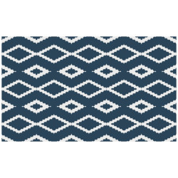 Tapis ethnique en vinyle 50 x 79 cm