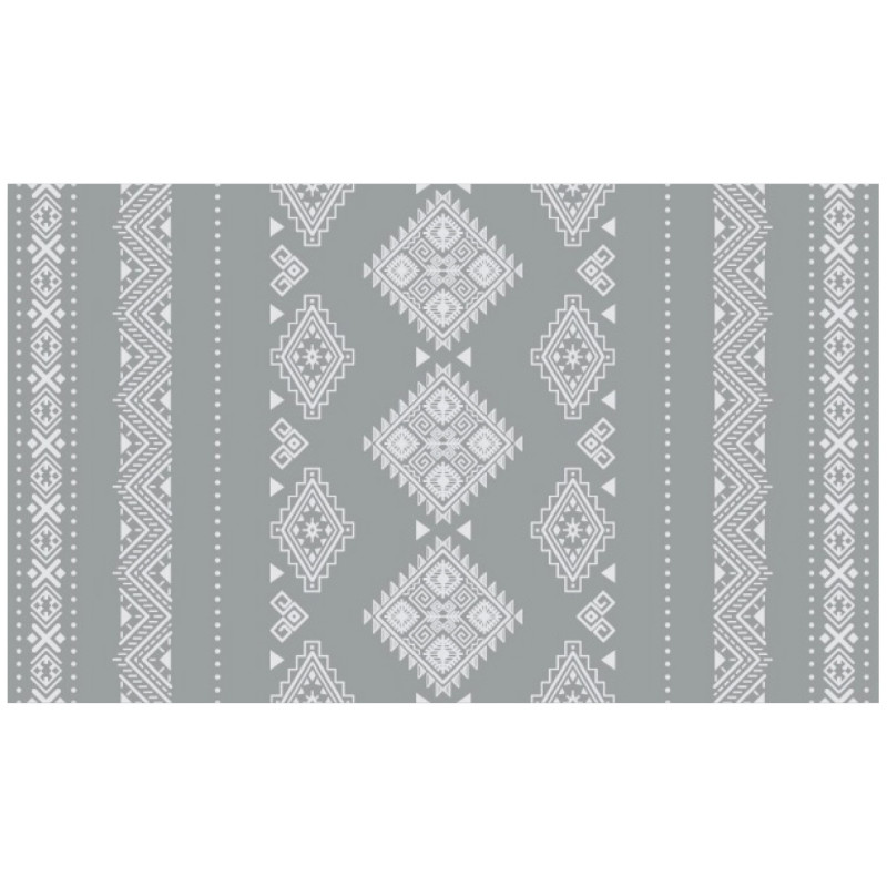 Tapis ethnique en vinyle 50 x 79 cm