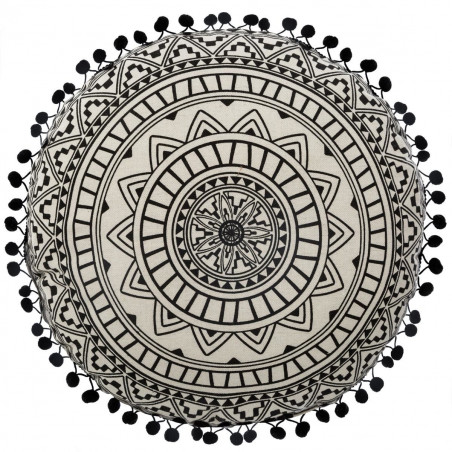 Coussin rond Delhi diamètre 40 cm