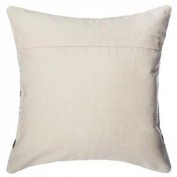 Housse de coussin or et lin Ethnique 40 x 40 cm